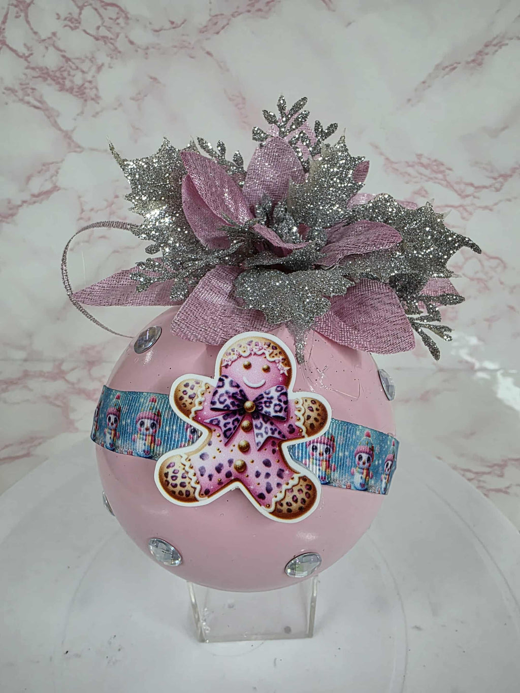 'Gingerbread Flower' Bauble