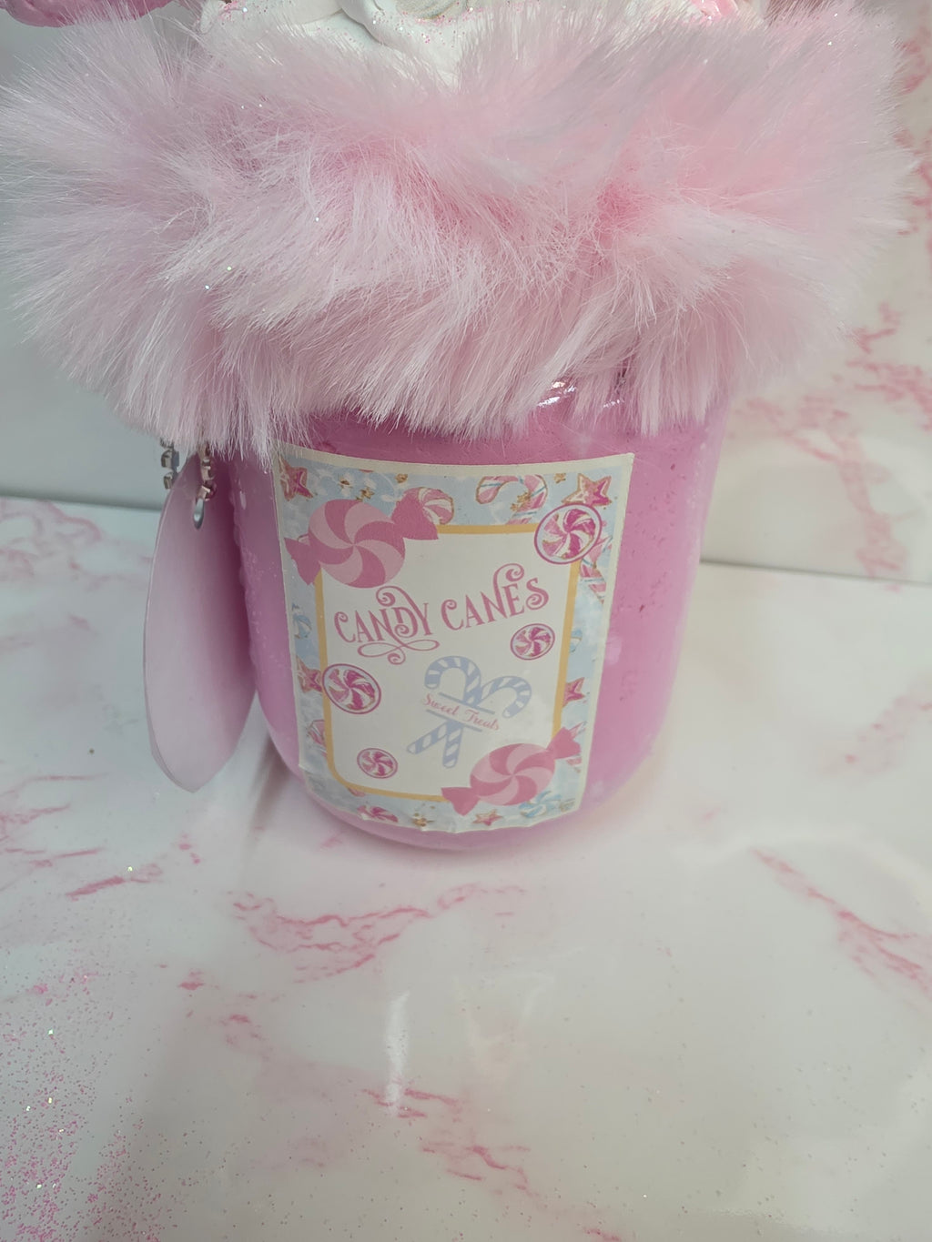 Handcrafted pink gingerbread