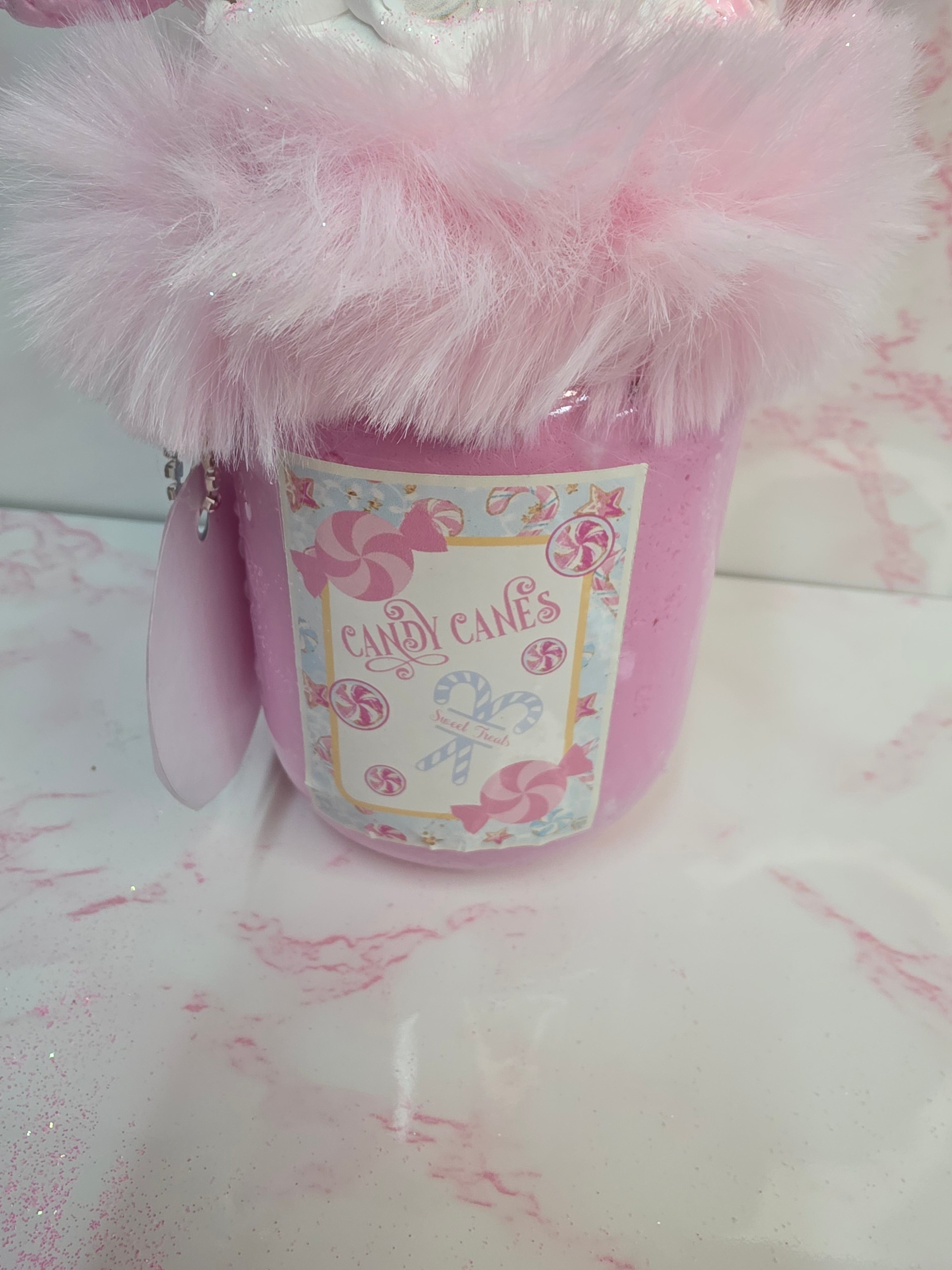 Handcrafted pink gingerbread